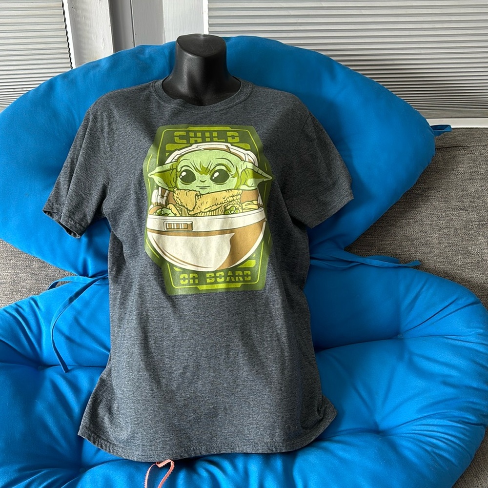 STAR WARS YODA SIZE M P2P 19". WITH NEW SCRUNCHIES (3).